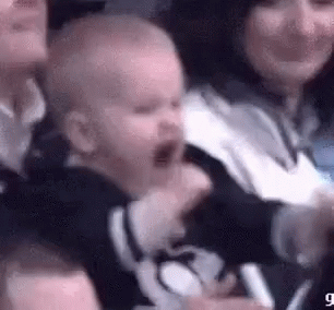 Baby screaming Yeah!